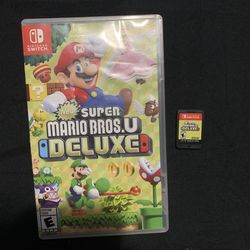 Super Mario Nintendo Switch game $35 Firm