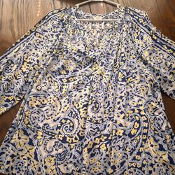 2X Crown And Ivy Blouse