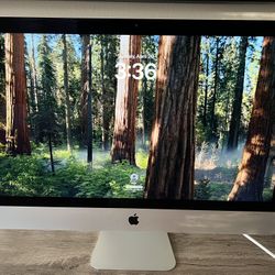 2017 27”iMac Mint 