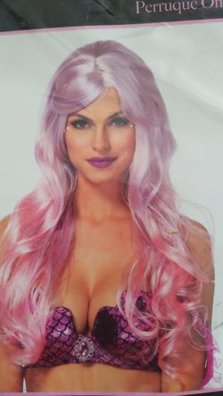 Mermaid ombre wig