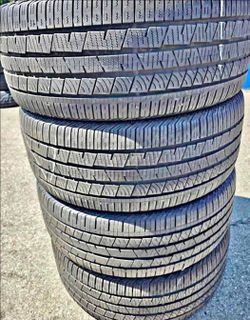 255 45 20 Continental Tires Con 80% de Vida Las 4