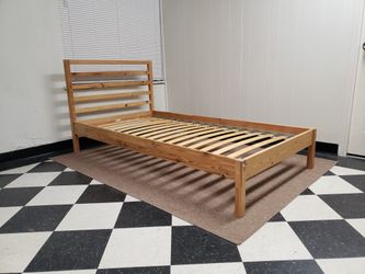 Twin size bed frame - can DELIVER almost anywhere for $20 extra - used and in good condition 🙂