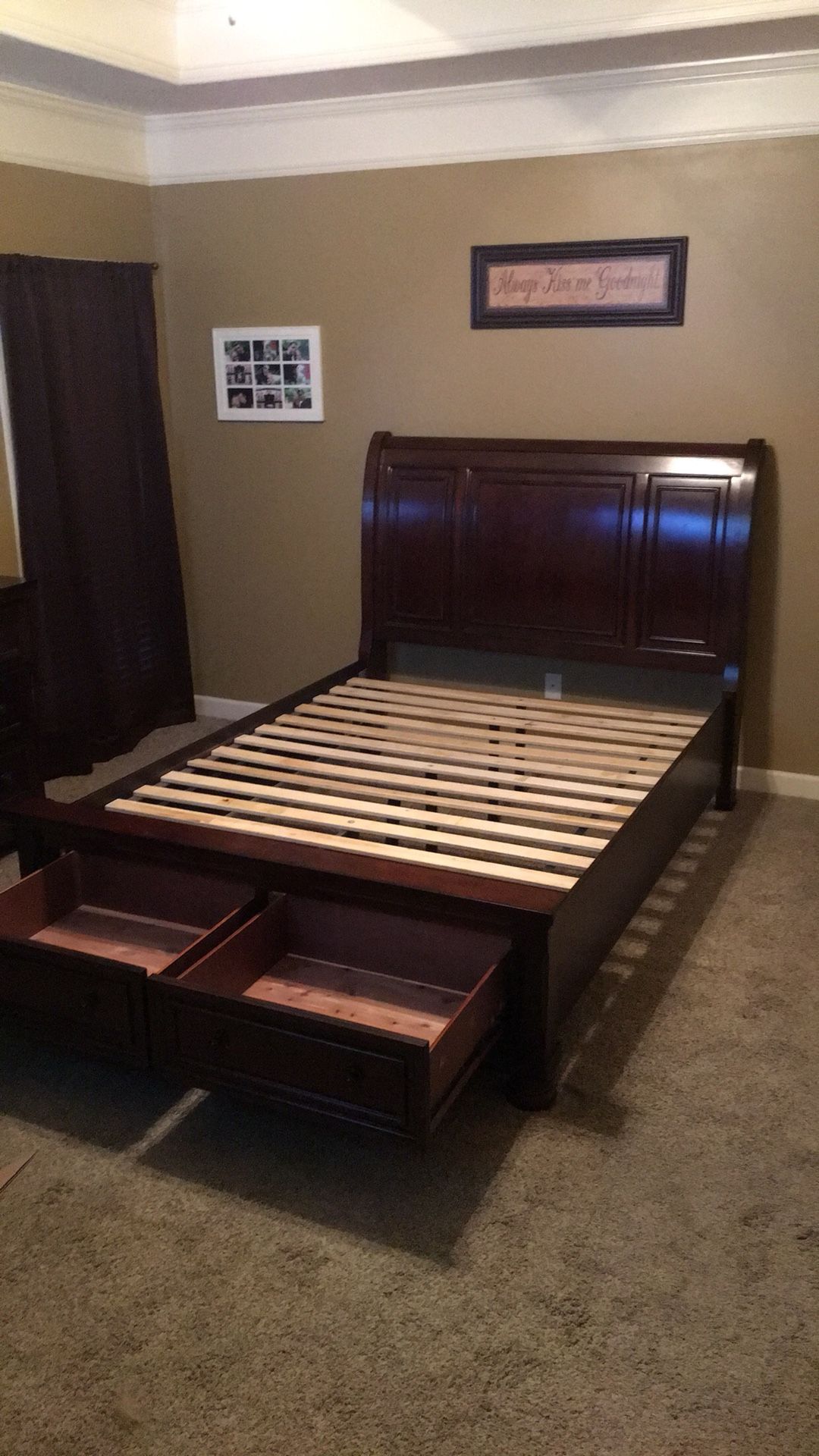 Ashley furniture Porter Queen Sleigh Bed with Storage