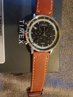 Timex Men's Waterbury Classic 40mm Chronograph Watch All the hands work timer feature