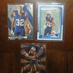 Treveyon henderson football Cards