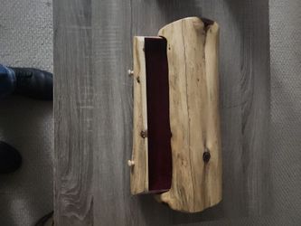 Rustic Live Edge Wood Keepsake Box