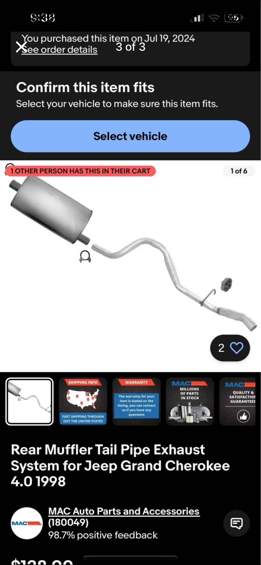 Full Muffler System