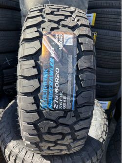 Rugged Terrain 275/60/20 Tires installed and balanced / instaladas