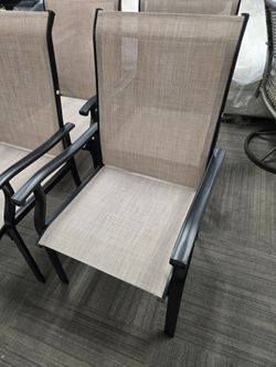 patio chair $20/each. 8 available