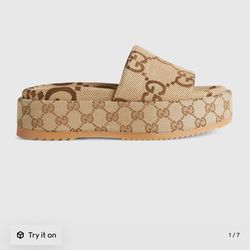 Gucci Platform Slide