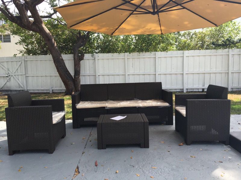 Patio set / muebles de patio/ patio outdoor furniture