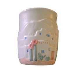 Vintage Figi Graphics Southwest Adobe Mission Pueblo Curtis Swann Cup