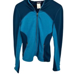 Patagonia Jacket Adult S Blue Tech Fleece Lined Hiking Active Outdoors Womens