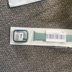 Apple Watch Light Blue Band 45/mm