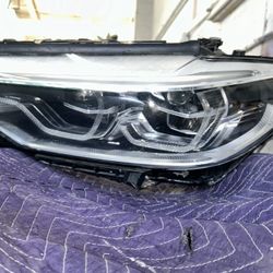 BMW 540I 530I M5 HEADLIGHT LEFT DRIVER 2017 2018 2019 2020 (contact info removed)-04 G40 OEM