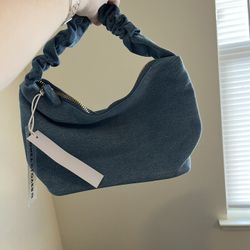 BNWT STONEY CLOVER DENIM SCRUNCH HANDBAG