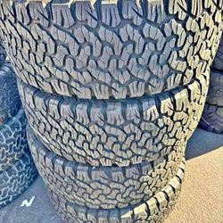35x12.50/18 Bfgoodrich Ko2 Tires Con 80% De Vida Las 4🛻🛻🚘