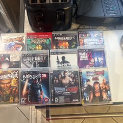 PlayStation  3 Games. 12 Total