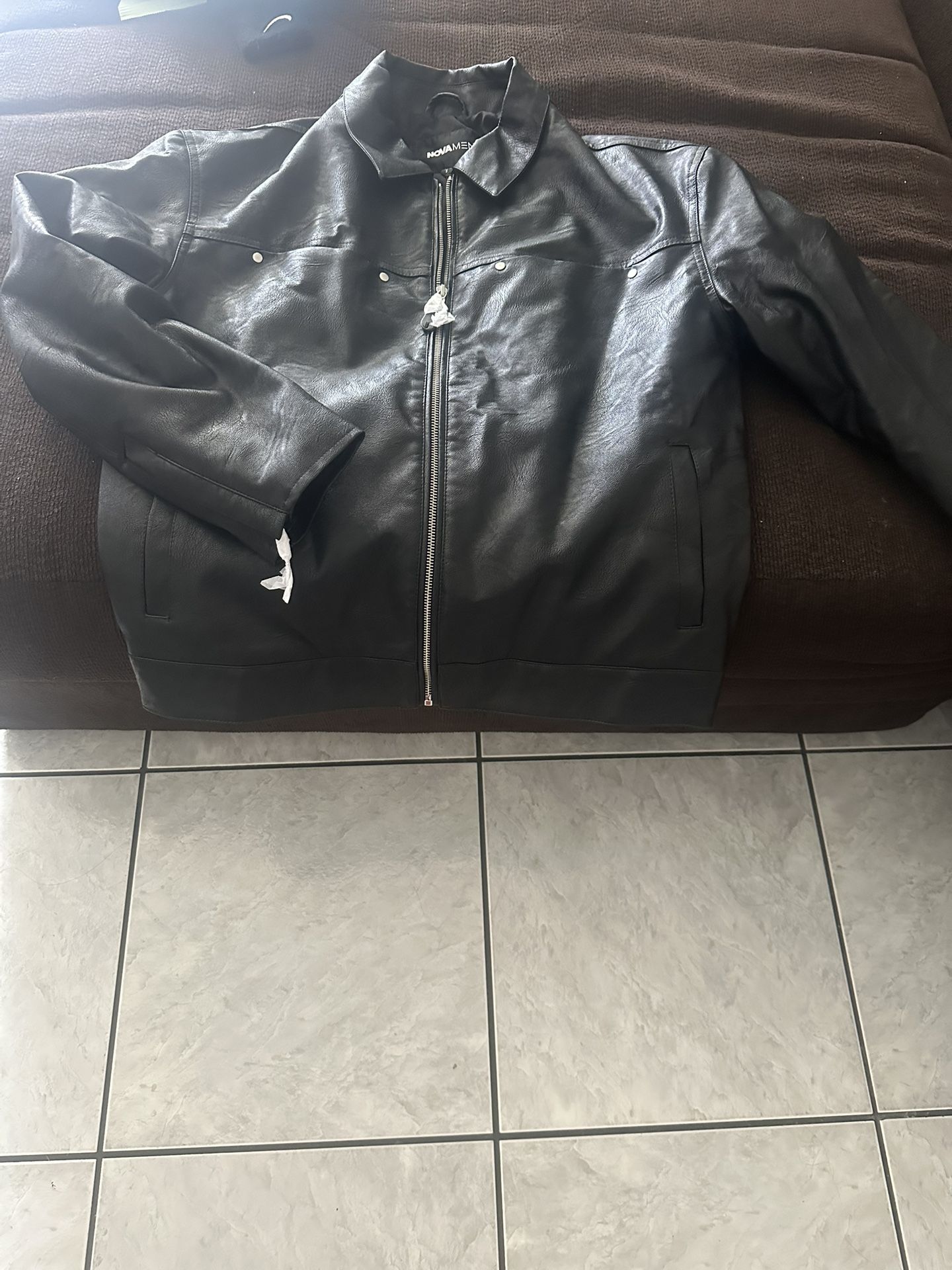 Nova Men Leather Jacket 