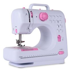 Free-Arm Crafting Mending Sewing Machine with 12 Built-in Stitched#Aep22773