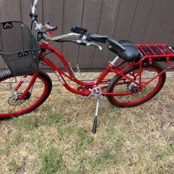 Pedego comfort cruiser Step Thru Electric Bike Like New 