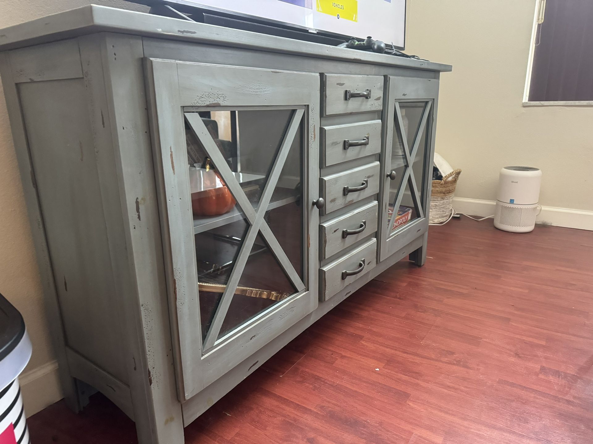 Farm style tv Stand Furniture