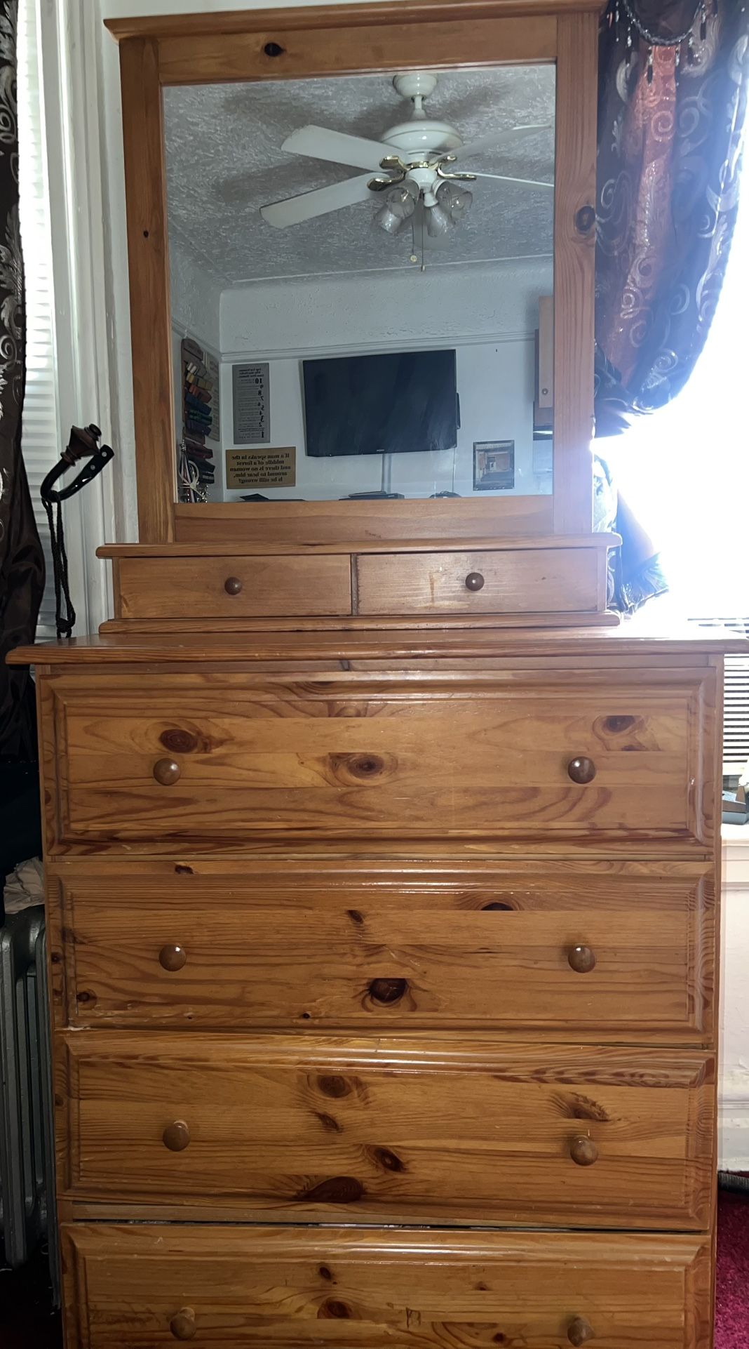 All Wood Dresser
