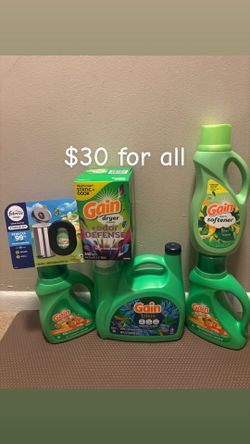 Gain detergent bundle