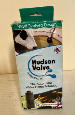 New Hudson Valve 1/2 inch Universal Automatic Water Fill Valve
