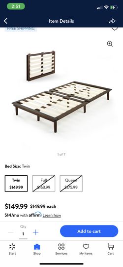 Twin Size Bed Frame Brand New