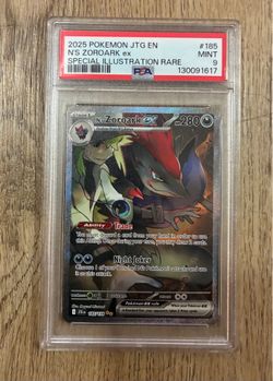 Pokemon  TCG PSA 9 N’s Zoroark EX Journey Together SIR 185/159