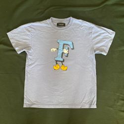 Feature Mascot Tee in Muted Navy Size M