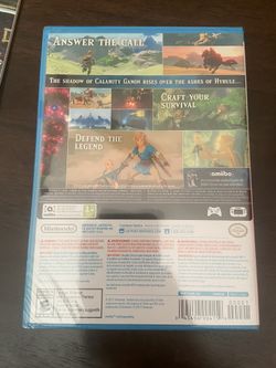 Nintendo Wii U The Legend Of Zelda Breath Of The Wild New Sealed