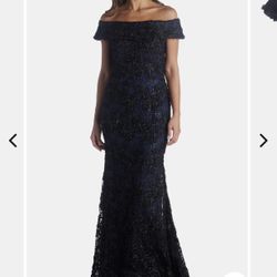 Off The Shoulder Long Lace Dress