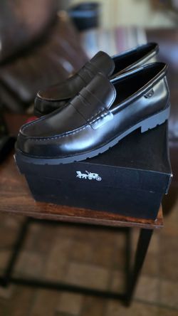 Coach loafers size 10.5 men used once