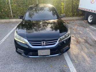 Honda Accord Sedan Black v6