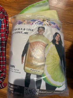 Tequila and lime costume couple matching Halloween cosplay