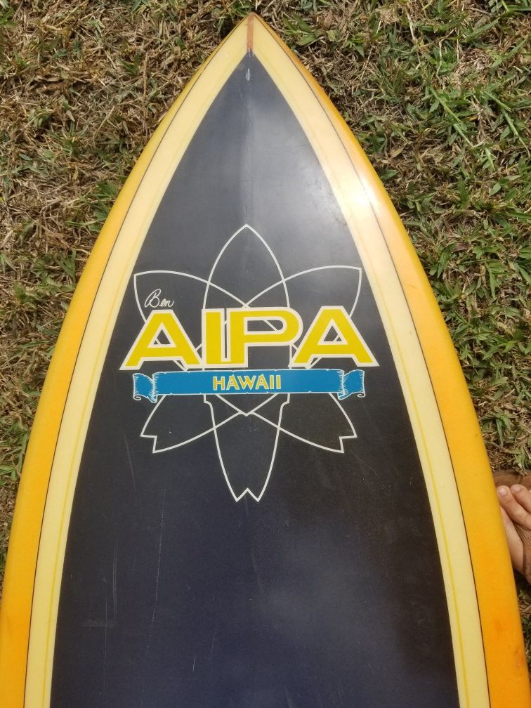 Vintage Aipa Surfboard