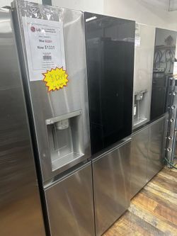 LG Instaview Refridgerator - One year warranty included!