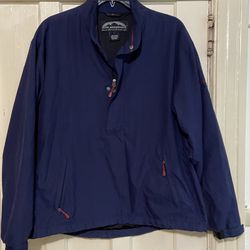 Sun Mountain storm tight Men's Half Zip Pullover golf jacket Large