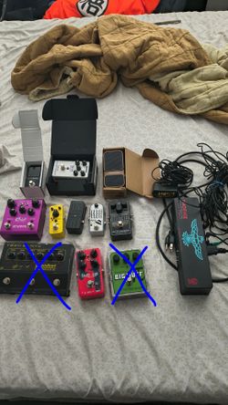 BIG GUITAR PEDAL AND PEDALBOARD SALE