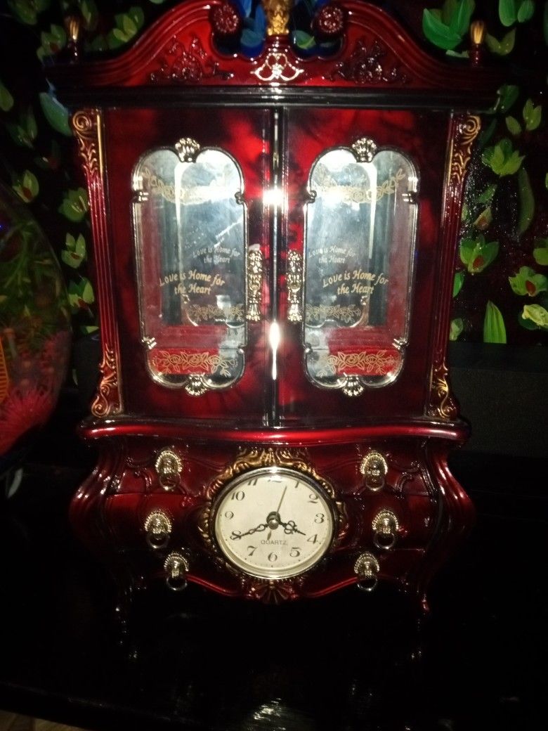 Rare Vintage Jewelry Box Ballerina Music Box