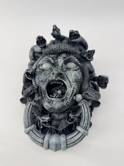 Medusa Head Door Knocker Sculpture