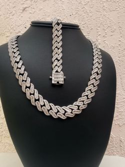 Manilla y cadena de plata 925