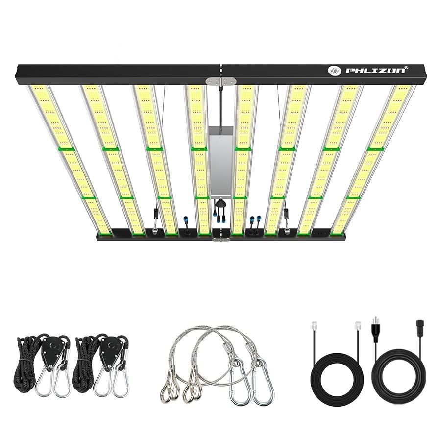 FD9W Plant Led Grow Light for 4x4 5x5 6x6 7x7ft Indoor Commercial Plants Daisy Chain Dimmable Grow Light Brand Driver Foldable Full Spectrum