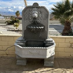 New Water Fountain Made Out Of Cement Perfect Gift 