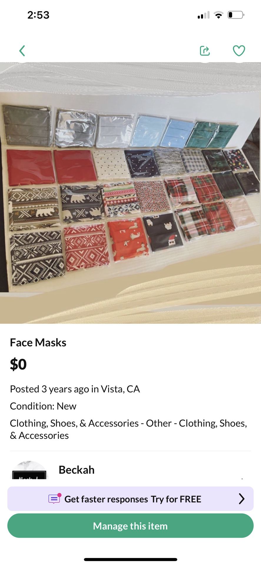Adult Masks