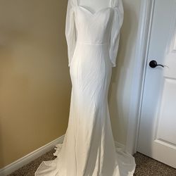 New White Wedding Dress