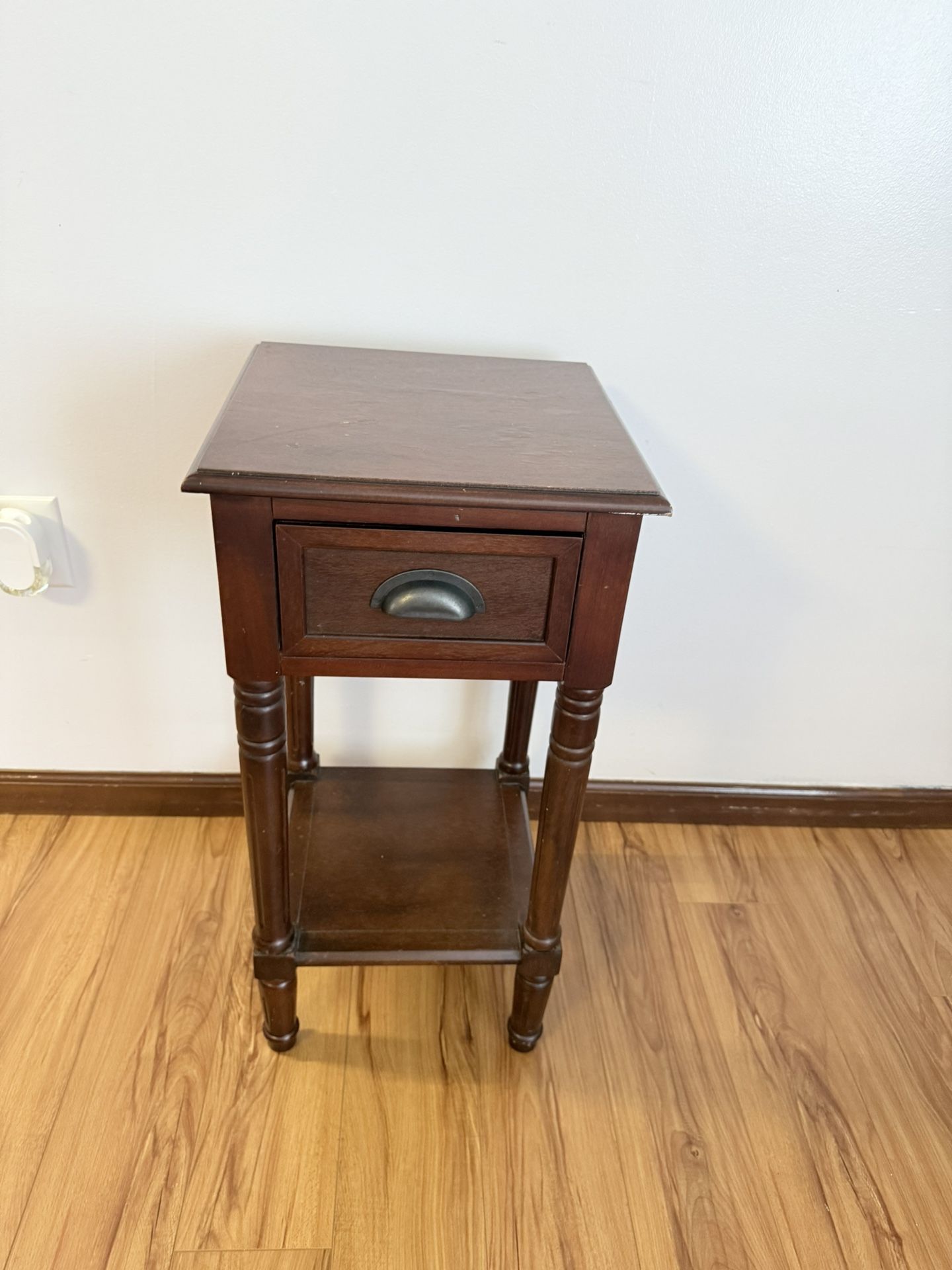 Breighton Home Provencal Countryside Mia Petite Accent Table with Drawer and Shelves