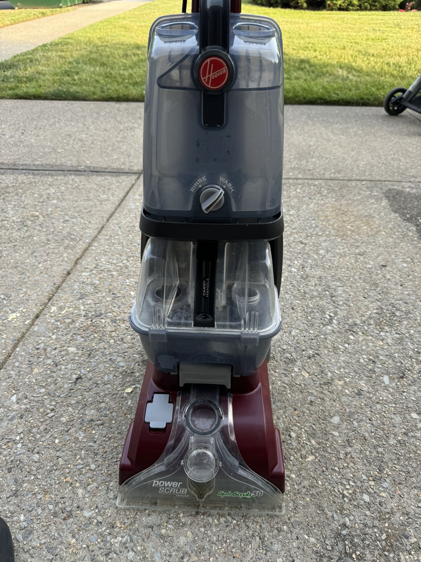 Hoover FH50150 Power Scrub Deluxe Carpet Cleaner Machine Upright